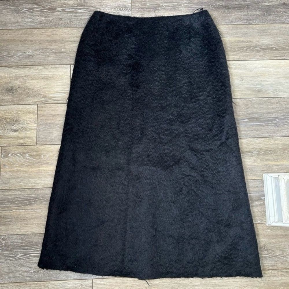Anne Klein Charcoal Midi Skirt Sz 16